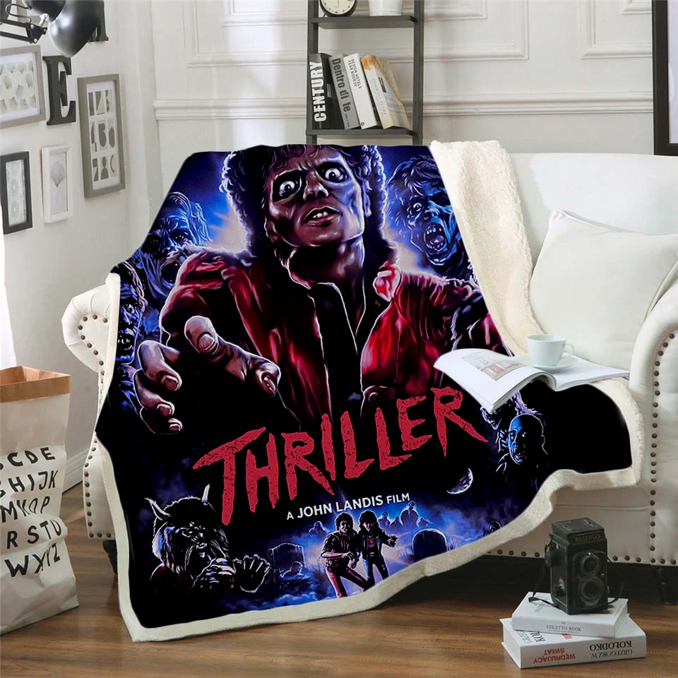 Michael Jackson 3d printed fleece blanket for Beds Hiking Picnic Thick Quilt Fashionable Bedspread Sherpa Throw Blanket style-7 Rugs cb5feb1b7314637725a2e7: 1|10|11|12|13|14|2|3|4|5|6|7|8|9
