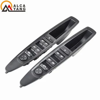 

left side window switch power window control switch electric mirror rearview mirror button with panel for citroen c4