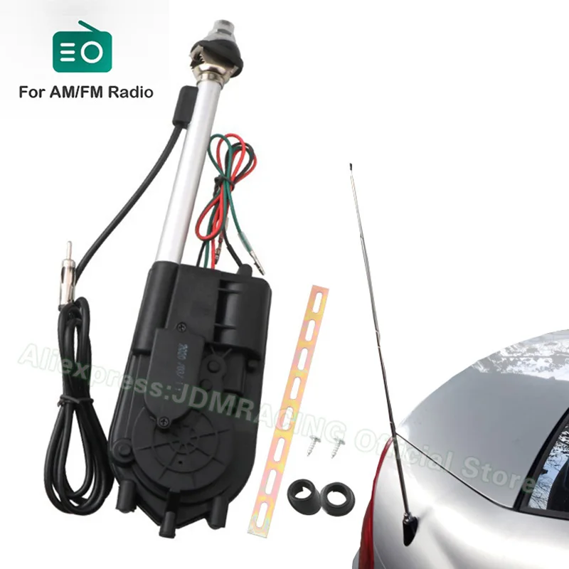 Universale 12V AM/FM auto Antenna elettrica Radio Booster automatico