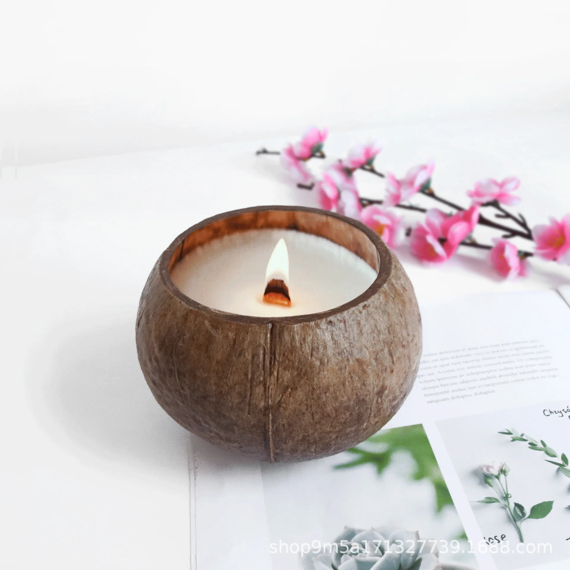 Coconut Candle Holder Candle Holders