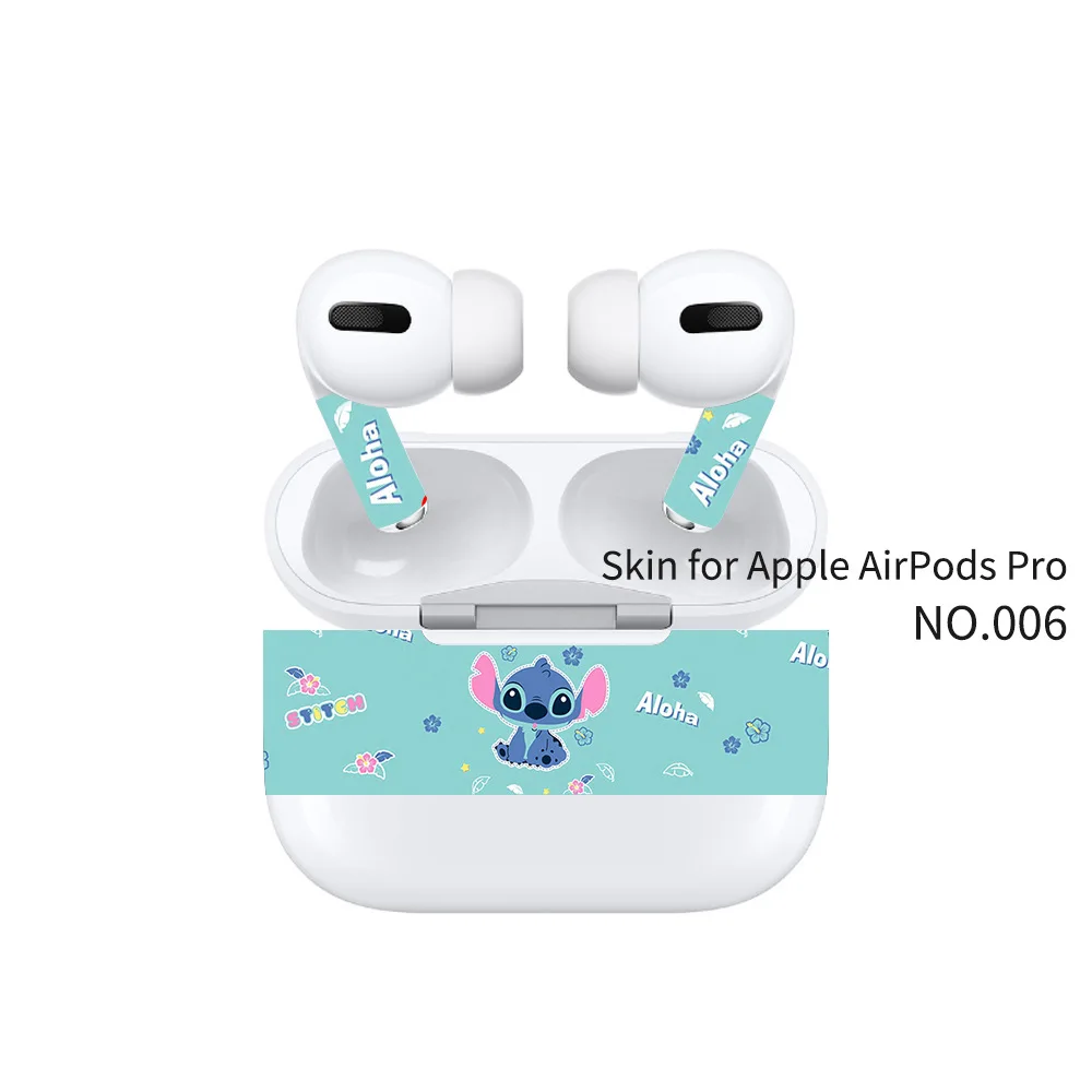 Новое обновление красочная пленка красивая наклейка кожа для Airpods Pro Чехол для наушников Защитная Наклейка обёрточная бумага