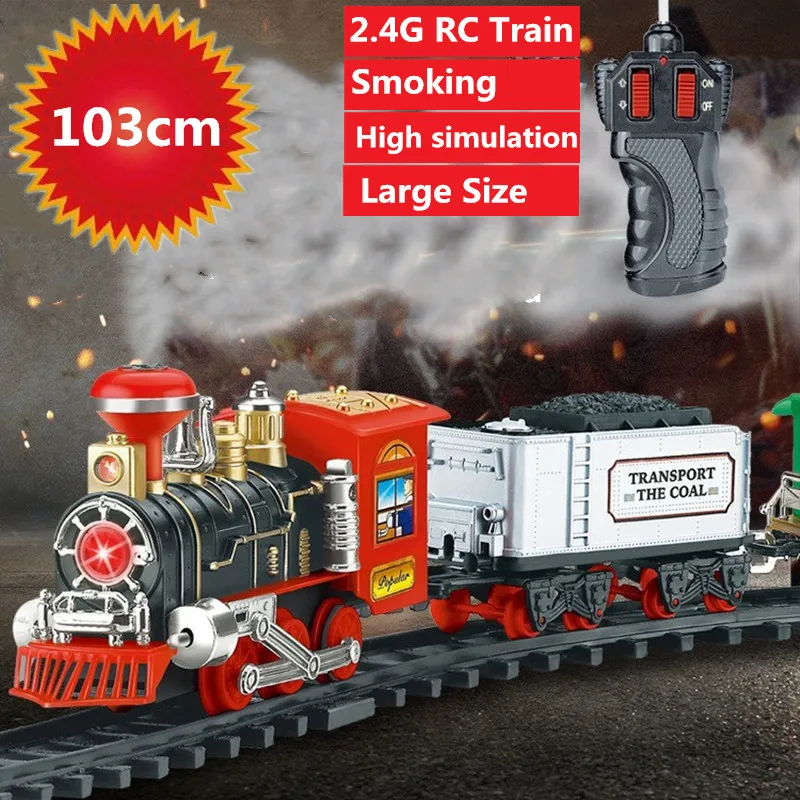 Smoke Train Model Classic Steam Train 