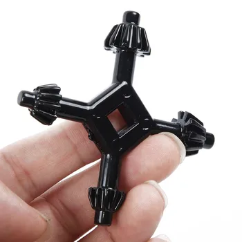 

4-Way Drill Press Chuck Key Size 3/8 1/2 1 Chucks Hand Universal Combination