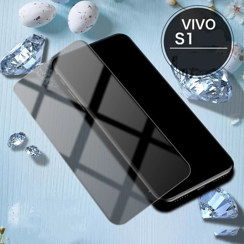 

MicroData 2.5D 9H For Vivo S1 S1 Pro Front Anti Spy Tempered Glass Anti Glare Privacy Anti-spy Screen Protector Protective Film