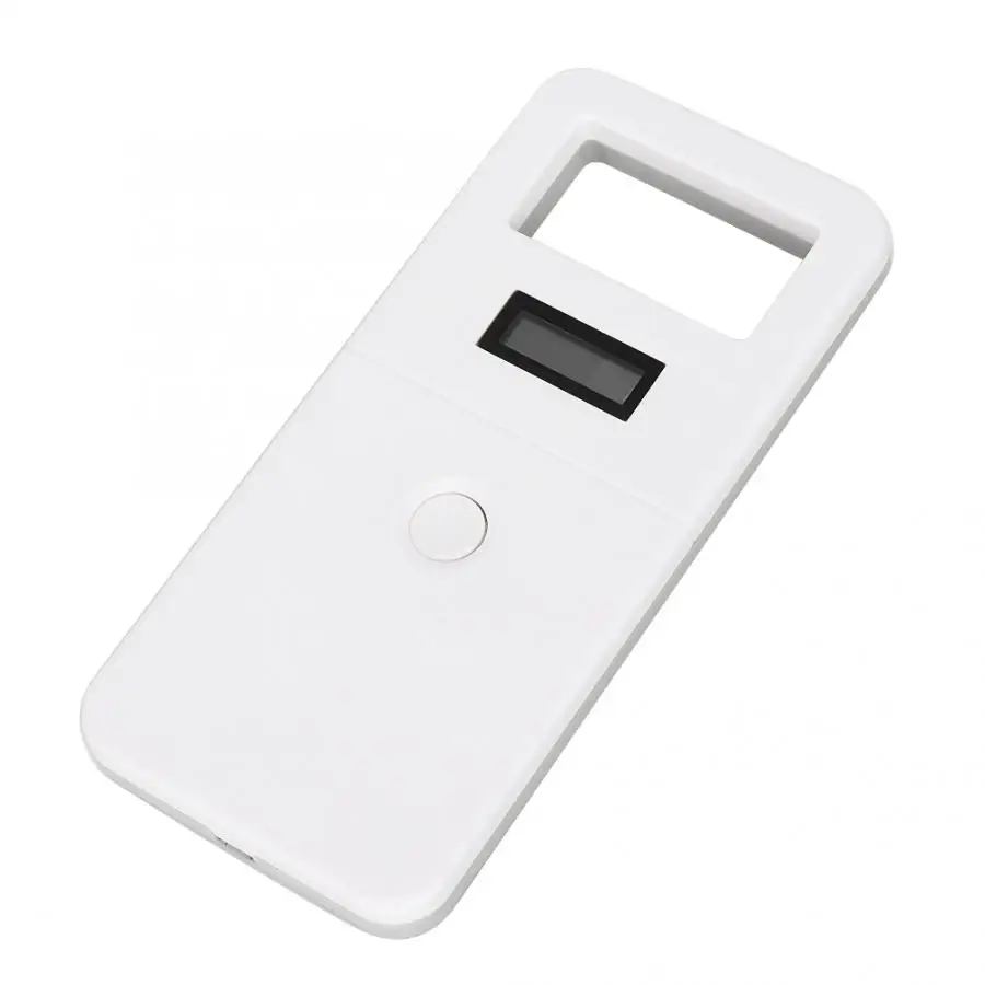 Портативный считыватель карт перезаряжаемый ручной ID Pet Microchip Tag сканер документов