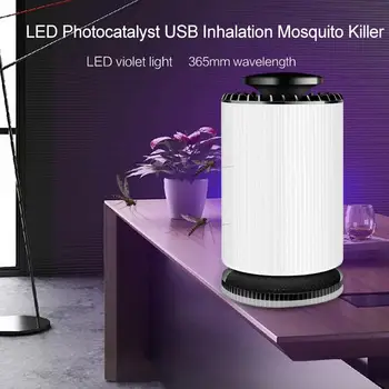 

Mosquito Lamp USB LED Moths Killer Flying Insects Voiceless Pest Bug Zapper Mosquito Light 5W Electric Insect Trap Fashion
