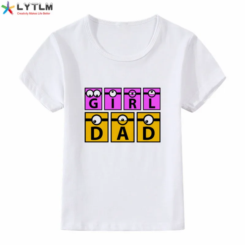 LYTLM/рубашки для девочек, Camiseta Princesas, топы для маленьких девочек, футболка для девочек с длинными рукавами в стиле рок-н-ролл, Kleding Meisjes Dadys, рубашка для маленьких девочек - Цвет: DX White