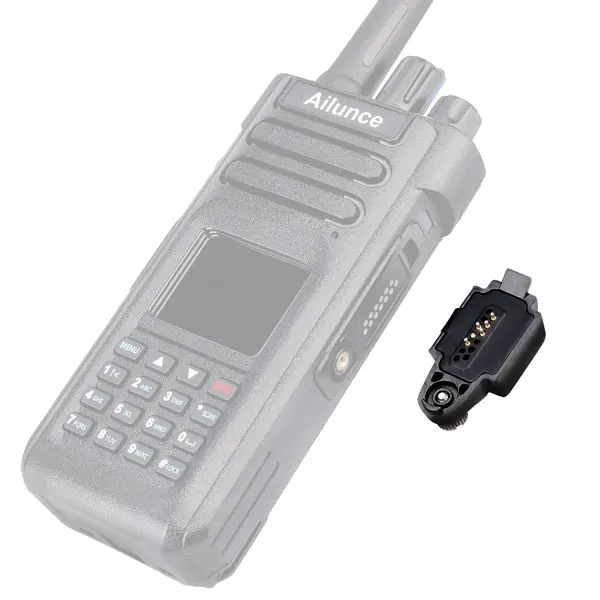 Аудио-адаптер от Ailunce HD1 GP328Plus Retevis RT29 RT48 RT82 разъем для Kenwood 2-контактный разъем, производство Китай