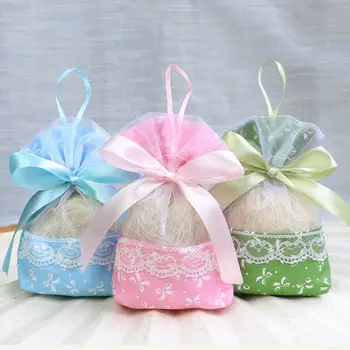 

500pcs Lavender Sachets DIY Dried Flower Sweet Bursa Wardrobe Mouldproof Fume Gift Bag NO416