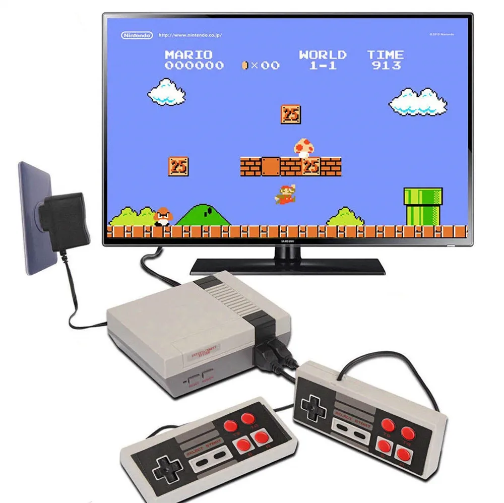 Новая Мини ТВ игровая консоль 8 бит Ретро игровая консоль встроенный 620 игр портативный игровой плеер лучший подарок - Цвет: 4 Buttons