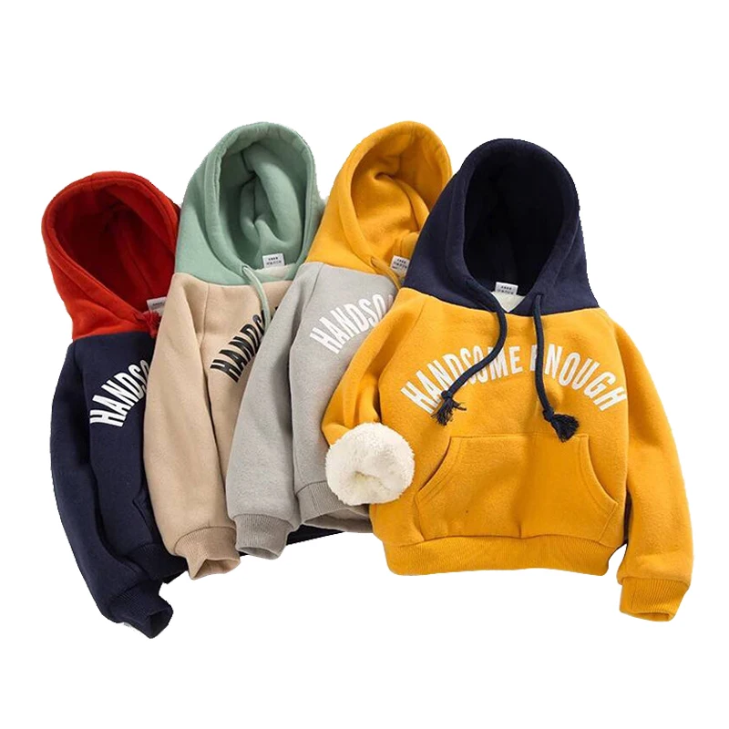 Boys Hoodies Sweatshirt Kids Jacket Winter Autumn 1-5-Years-Old Fashion Casual Loose