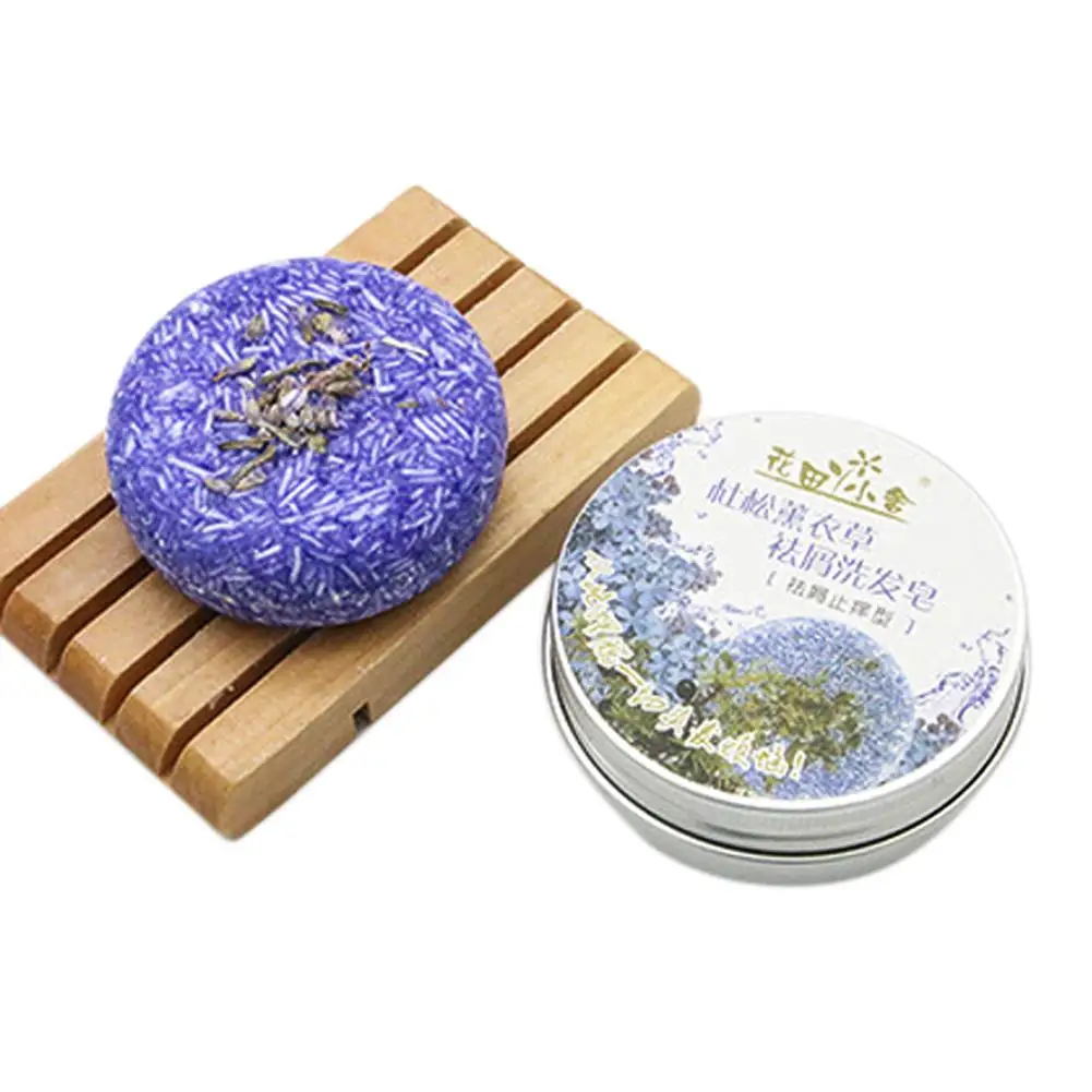 Fashion Handmade Hair Shampoo Soap Cold Processed Shampoo Bar Pure Plant Hair Shampoos Hair Care