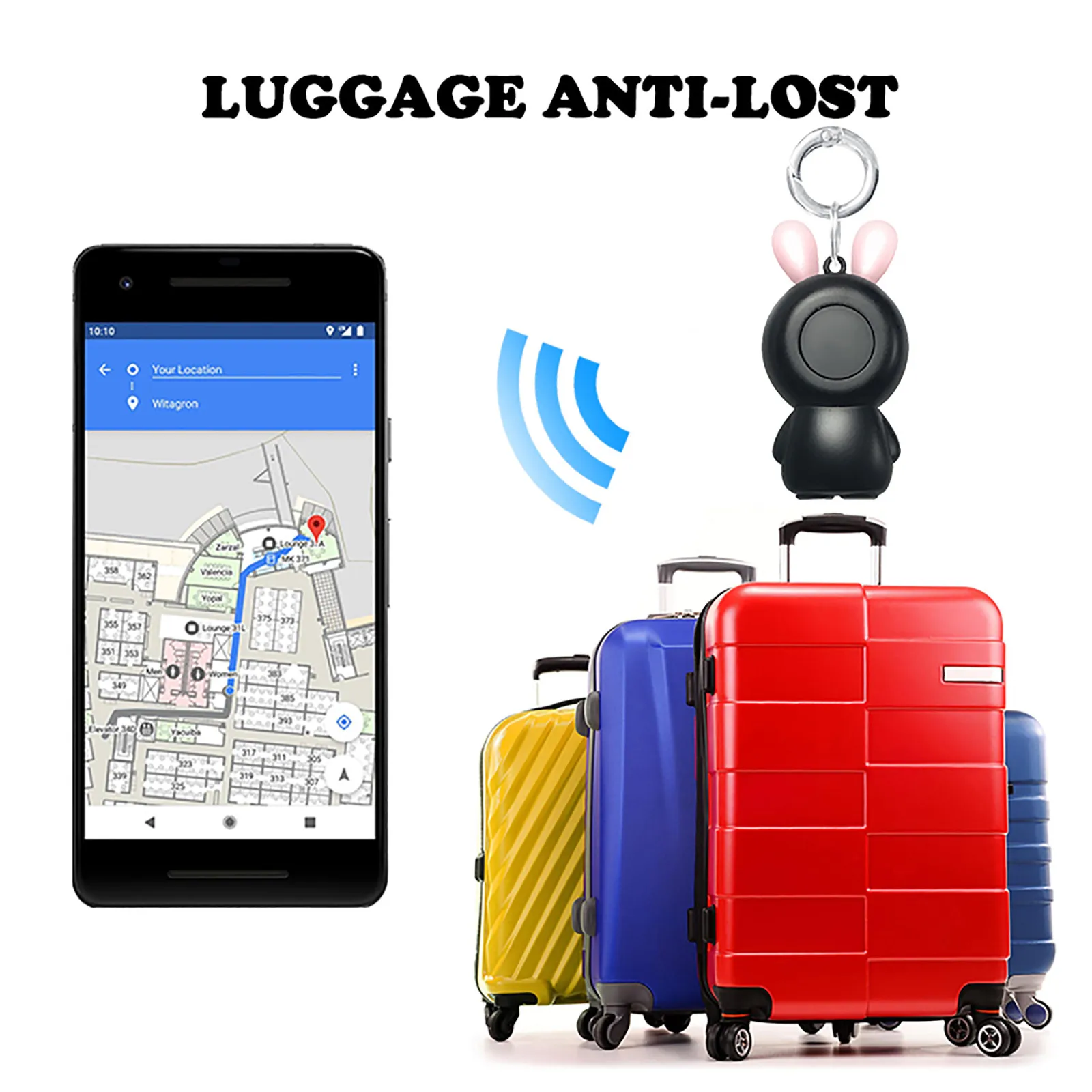 Mini Tracking Device Waterproof Anti-lost Child Pet Tracker Location Bluetooth Smart Activity Trackers Vehicle GPS Accessories