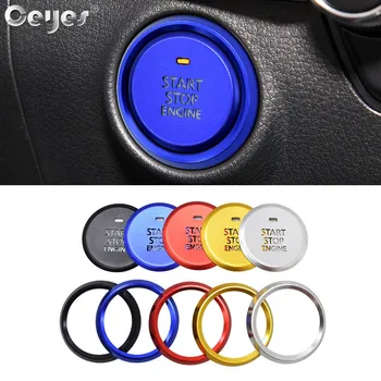

For Mazda 3 Axela 2020 Auto Engine Ignition Start Stop Ring Case stickers Button Covers InterIor Accessories Car Styling Sticker