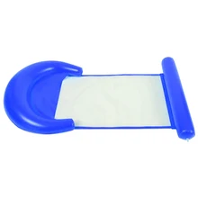 Надувной водный гамак, плавающая кровать, кресло для отдыха, водорослитель, ПВХ, плавательный бассейн, пляж, WHShopping