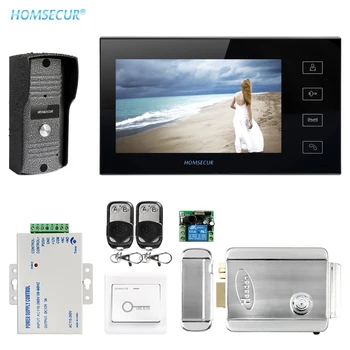 

HOMSECUR 7" Hands-free Video Door Entry Phone Intercom Call System+700TVLine Outdoor Monitoring TC031+TM704-B