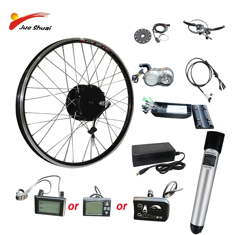 electric bike conversion kit front wheel with battery