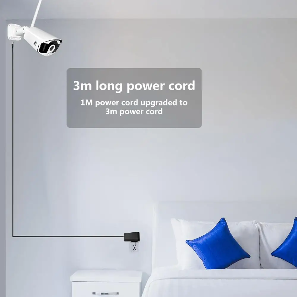 8CH NVR система видеонаблюдения Plug and Play система видеонаблюдения P2P Беспроводная 1080P HD NVR с HD 2.0MP наружная инфракрасная водонепроницаемая