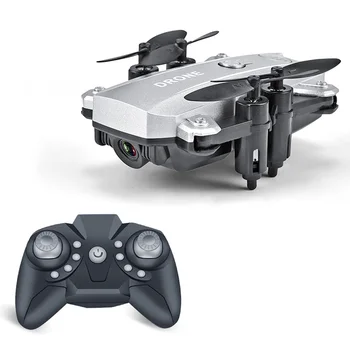 

Fpv Mini Drone Helicopter Drone For Selfie Gps Drones Quadcopter Wide Angle Foldable,No Camera Silver