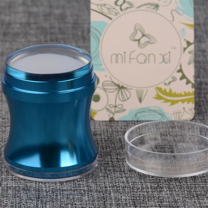 MiFanXi 4 см Зефир нейл-арта штампа большой Профессиональный мягкими Refill штамповки |