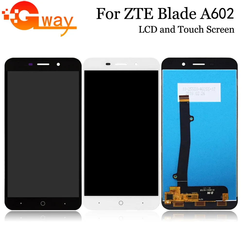 ЖК-дисплей и сенсорный экран для ZTE Blade A602 сменный дигитайзер в сборе Аксессуары