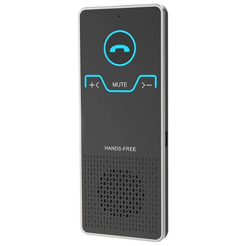 

Wireless Handsfree Bluetooth Car Kit Elegant Hands Free Calling Transmitter Car Speakerphone With Car Charger