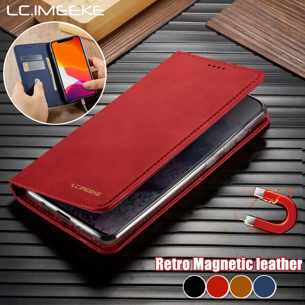 Luxury Leather Case For Iphone 11 Pro Max Strong Magnetic Wallet For Iphone11 Flip Card Holder Stand Protection Phone Cover Etui Flip Cases Aliexpress