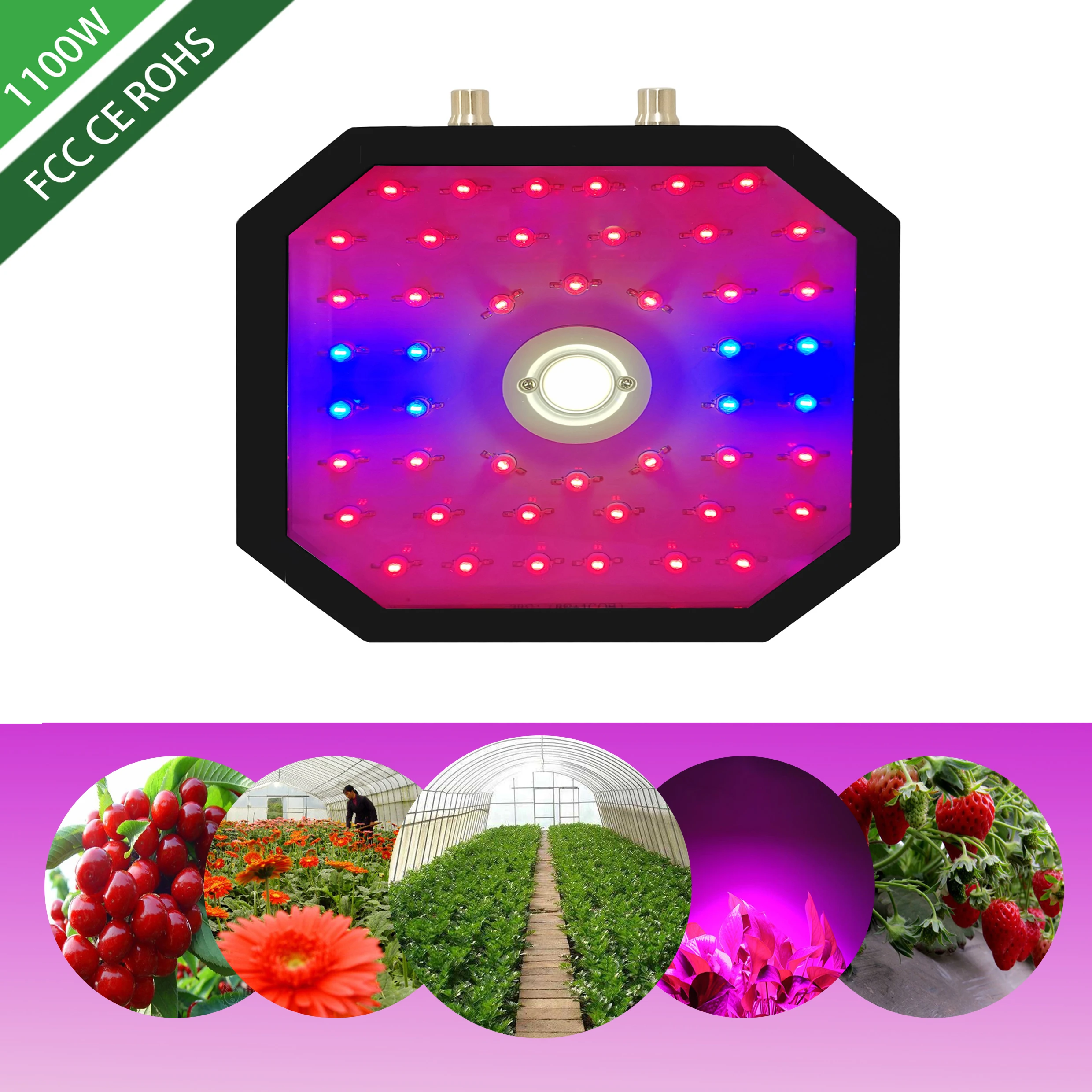 

1100W LED COB Plant Flower Grow Lamp Light Full Spectrum High-power BLOOM VEG Greenhouse Phyto Growth Lamps Planting Fill light