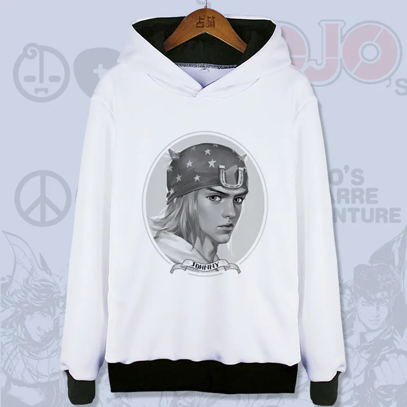Хаки JoJo s Необычные Приключения толстовка с капюшоном Косплей Костюм для мужчин и женщин модная куртка с капюшоном с героями мультфильмов школьная форма для студентов - Цвет: Хаки