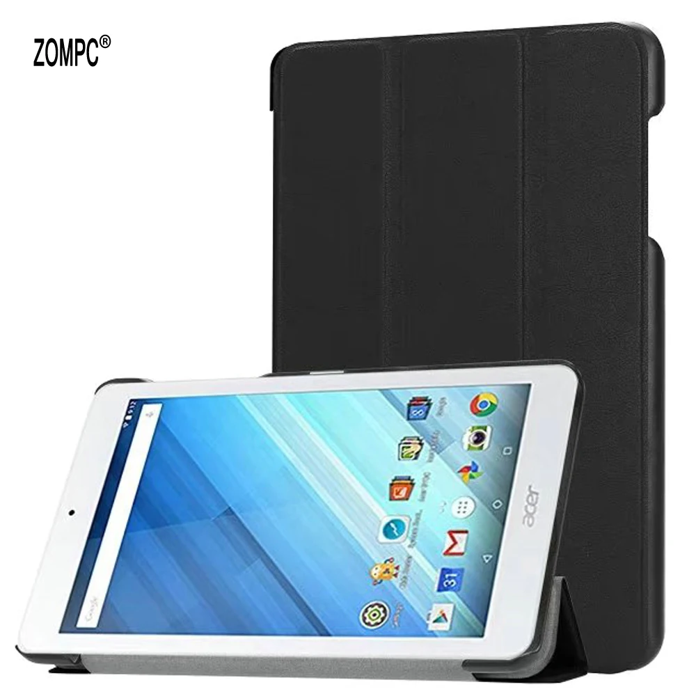 Ультратонкий Роскошный чехол-книжка Utra легкий кожаный для планшета Acer Iconia Tab One 8 1