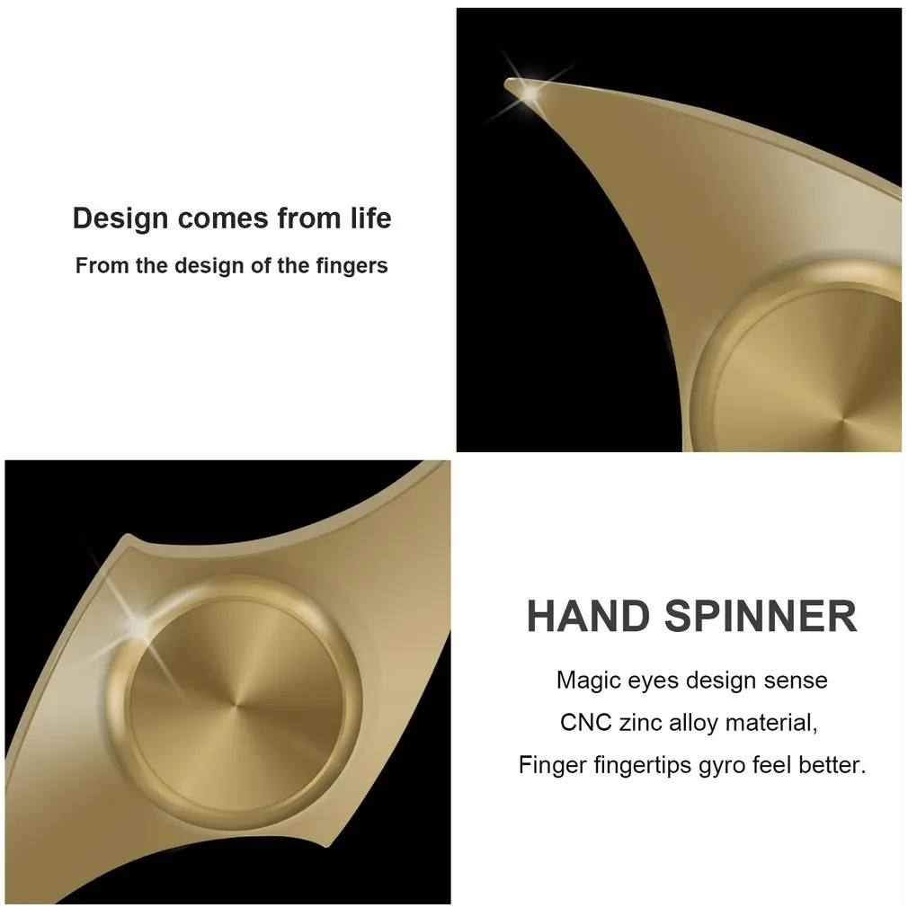 Finger Spinner Hand Spinner Toy Fast Bearing EDC Focus Toy for Killing Time Relieves Stress And Anxiety And Relax Durable