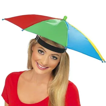 

Foldable Novelty Umbrella Sun Hat Golf Fishing Camping Fancy Dress Multicolor Женские Шапки Кепка Hats Chapeu Feminino 2019