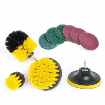 

Tool Cleaning Kit Supply 10pcs Set Drill Scrubber Scouring Backing Plate