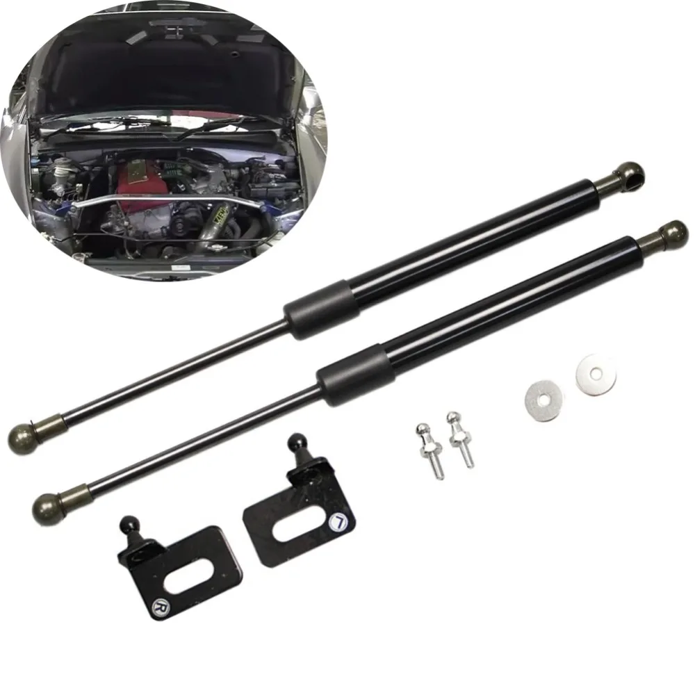 Для HONDA S2000 2003-2009(AP2) передний капот модифицирует газовые Распорки амортизатор подъемник поддерживает автомобиль-Стайлинг амортизатор