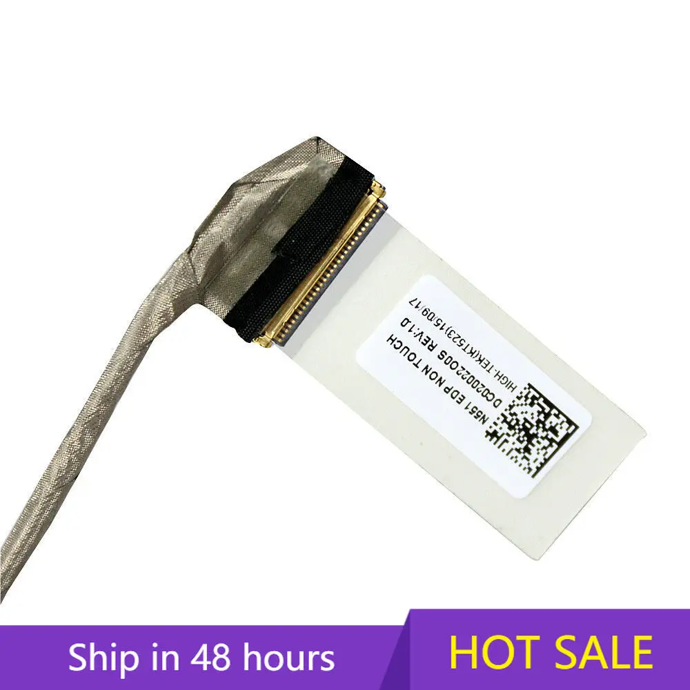 Кабель для ЖК-экрана Asus N550J N550JK N550L N551 N551J N551JB DC020022O0S | Компьютеры и офис