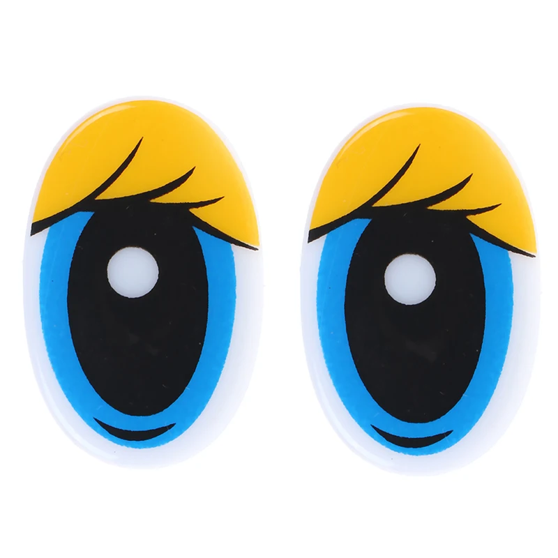 DIY Doll Cartoon Eyes 10pcs Safety Eyes For toys Handmade Doll Eye Children Dolls Stuffed Animal Crafts Puppet doll accessories,doll eyes,doll eyewear accessories,glass doll eyes