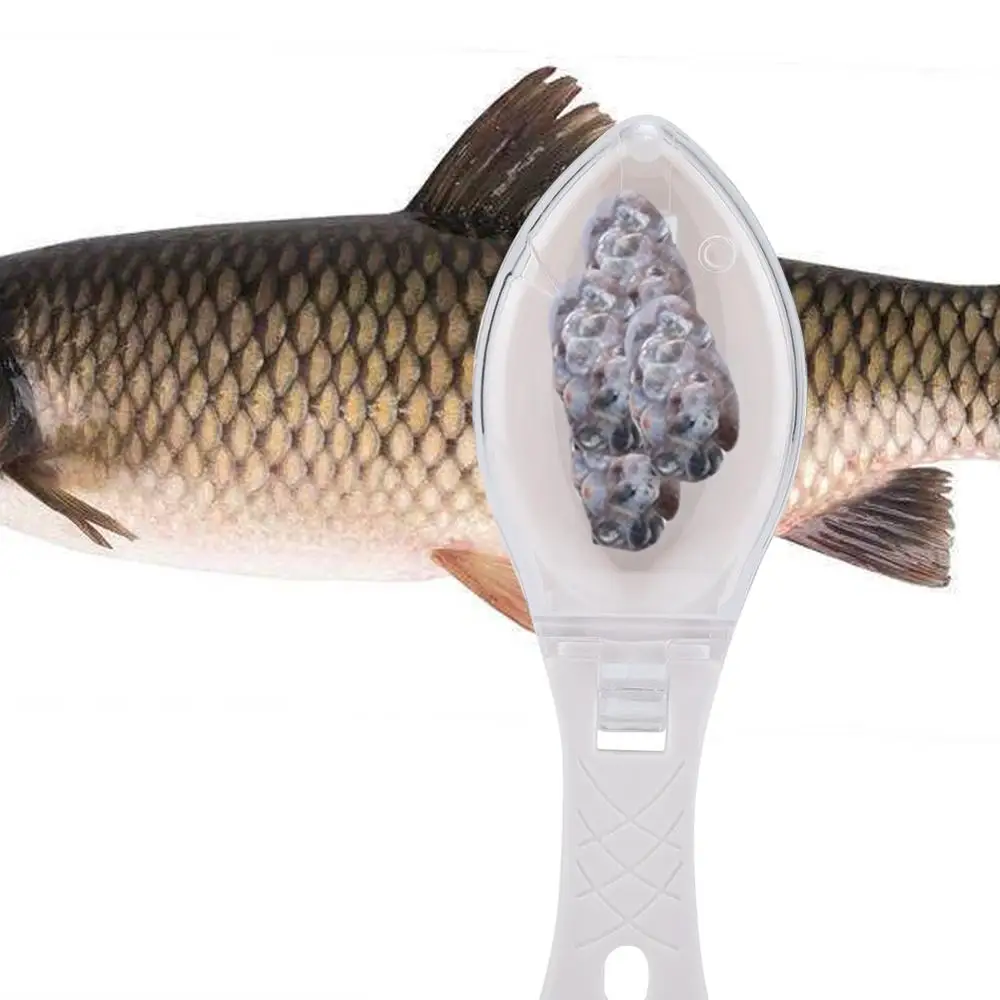 

Fish Skin Brush Fast Remove Fish Scales Plastic Scraper Outdoor Cleaning Fishes Knife Outdoor Fishing Accessories