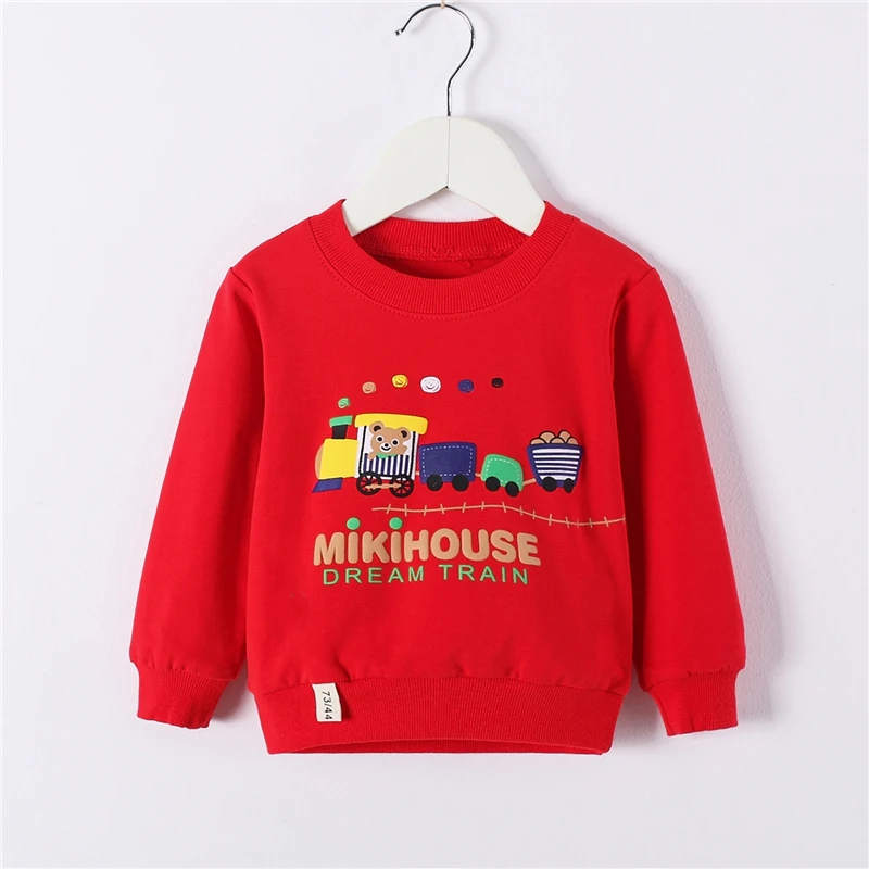 

1pcs New Baby Sweatshirts Spring Autumn Children Boys Girls Top Cartoon Long Sleeves Sweater Kids T-shirt Clothes Kids Clothing
