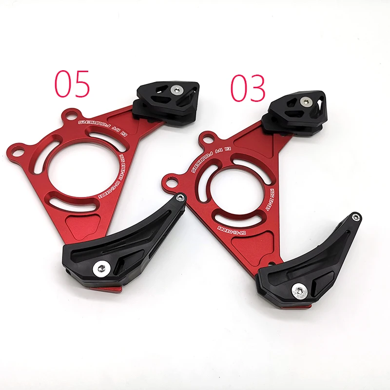 Fouriers CT-E1-DX005 направляющая цепи для велосипеда DH Bash Guards устройство с одной скоростью ISCG ISCG05 запчасти для велосипеда