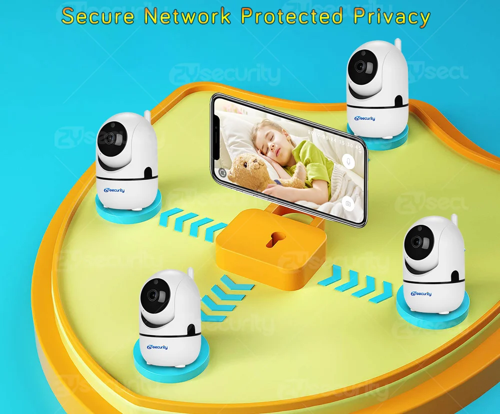 1080P Wifi камера с автоматическим отслеживанием умная беспроводная домашняя камера безопасности iCSee Аудио Сигнализация панорамная камера наблюдения с наклоном и зумом камера видеонаблюдения WiFi