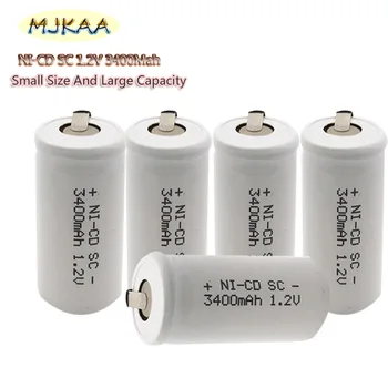 

13PCS SC NI-CD 3400mAh 1.2V Rechargeable Battery Electric Drill Tools Use of Drill and Bosch Screwdrivemr