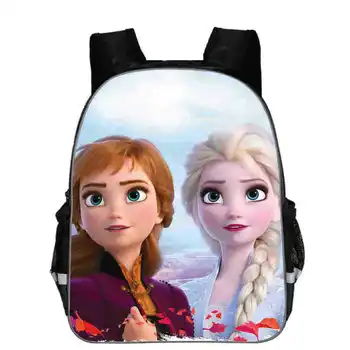 

Children Backpacks Cartoon Elsa Backpack Students Boys Bagpack Anna School Bags Custom made For Teenagers Kids Mochila bags