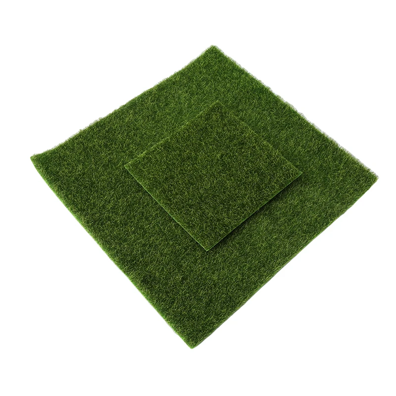 Fake Artificial Square Micro Moss Model Mat Toy Creativity Simulation Landscape Bryophyte Grass Lawn Fairy Garden Decor