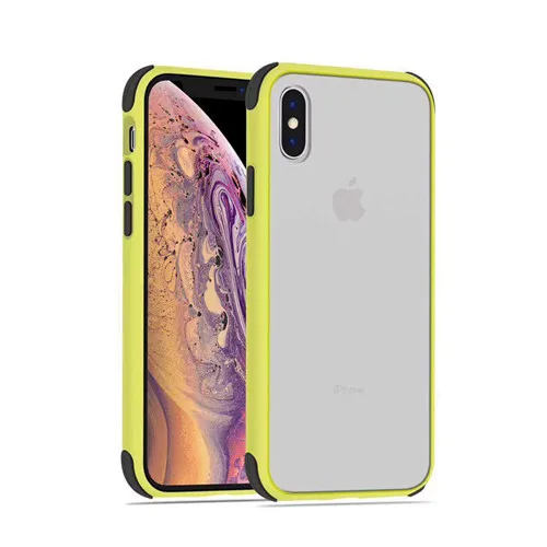 Матовый Прозрачный чехол для телефона iPhone 11 XR XS Max X 6 6S 7 8Plus Siliicone защитный бампер жесткий чехол для телефона - Цвет: T6