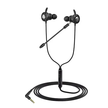 

Earphones with Dual HD Microphone Super Bass Earphone Headset For iphone xiaomi huawei Phone earphone Wired