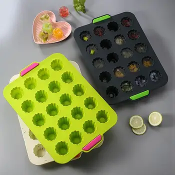 

1PC Silicone Jelly Mold Non-Slip Chocolate Mold Flexible Cake Baking Mold Gummy Candy DIY Making Tool Practical Kitchen Supplies