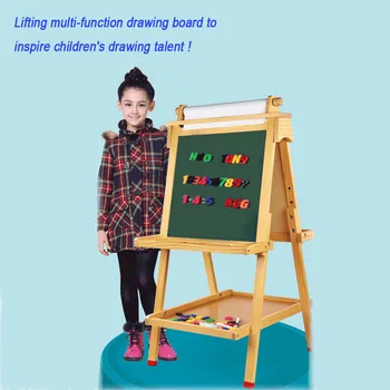 

Large-sized Lifting Drawing Board Child Bracket Type Double-sided Artboard Lifting Graffiti Magic Drawing Board For Children #g3