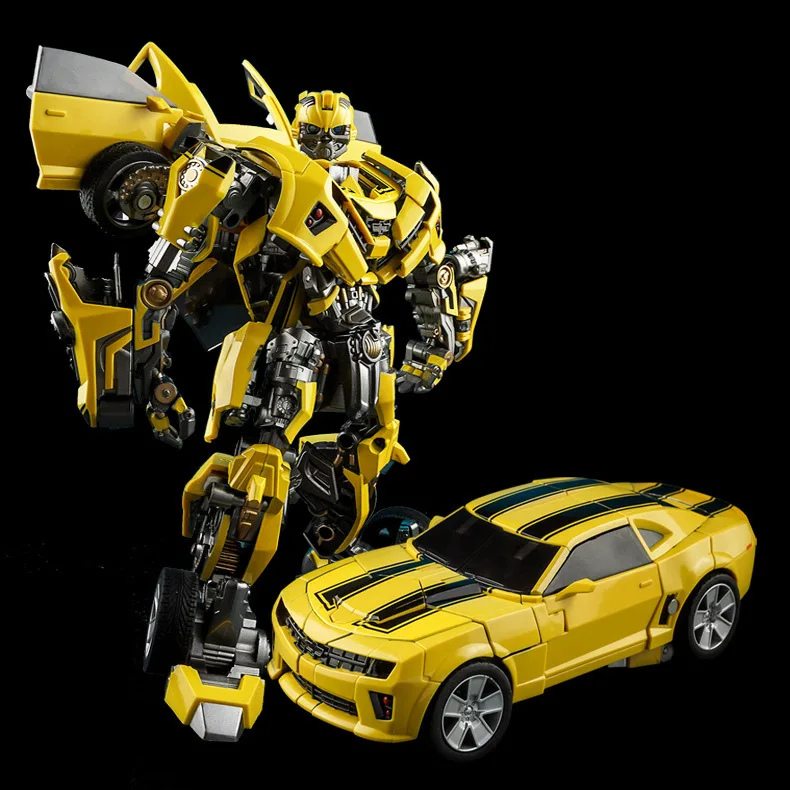 Wei jiang War Blade Bumblebee трансформационная игрушка Jingang сплав версия 8053 фильм версия машина Робот Гараж Комплект Модель