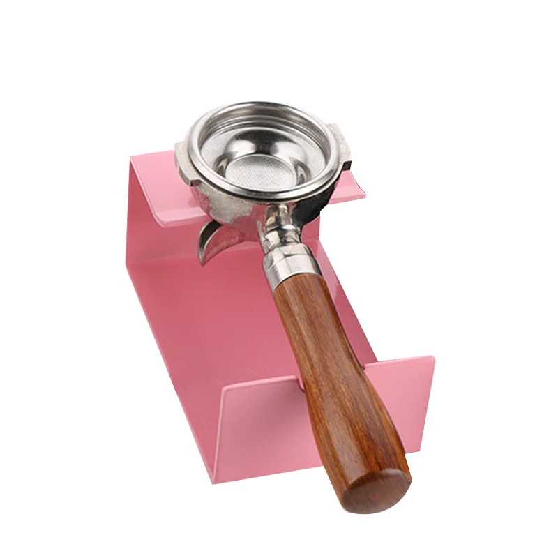 1Pcs Coffee Machine Handle Holder Stainless Steel Coffee Rack Universal Handle Holder
