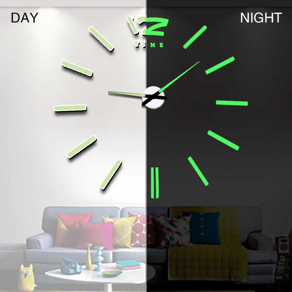 Большие цифровые настенные часы современный дизайн 3D Saat Reloj Horloge Relogio de Parede Klok